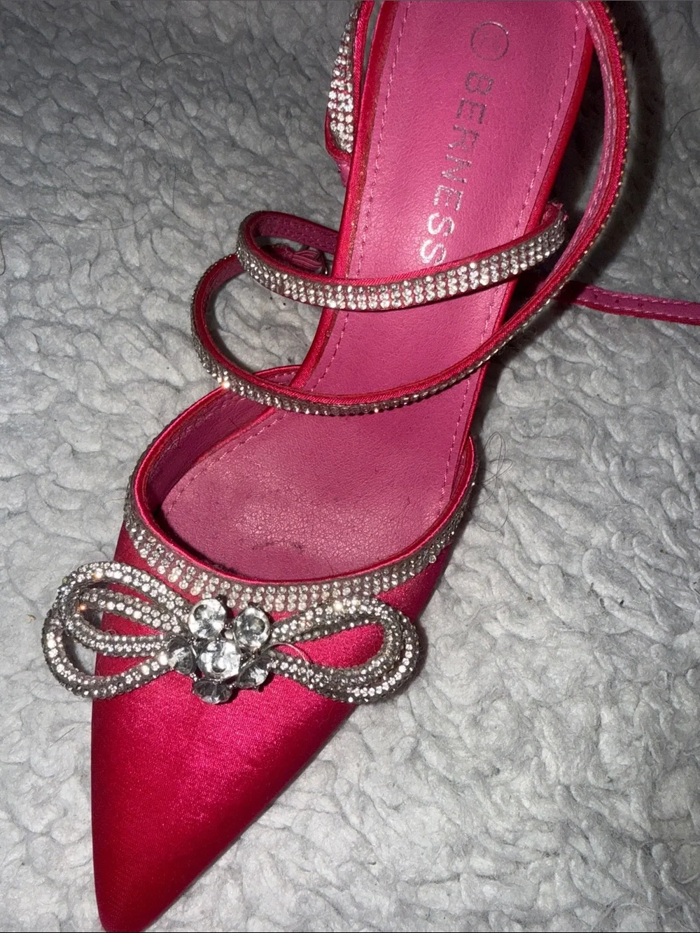 Pink heels